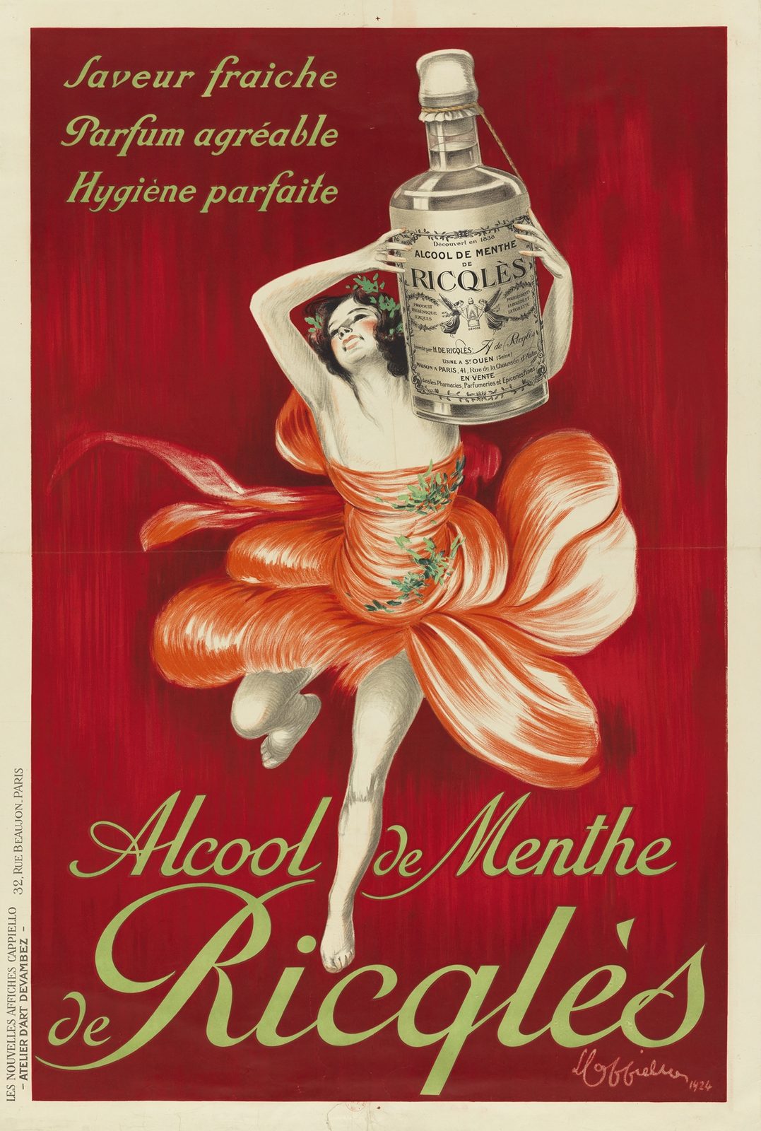 Alcool de Menthe Ricqlès
