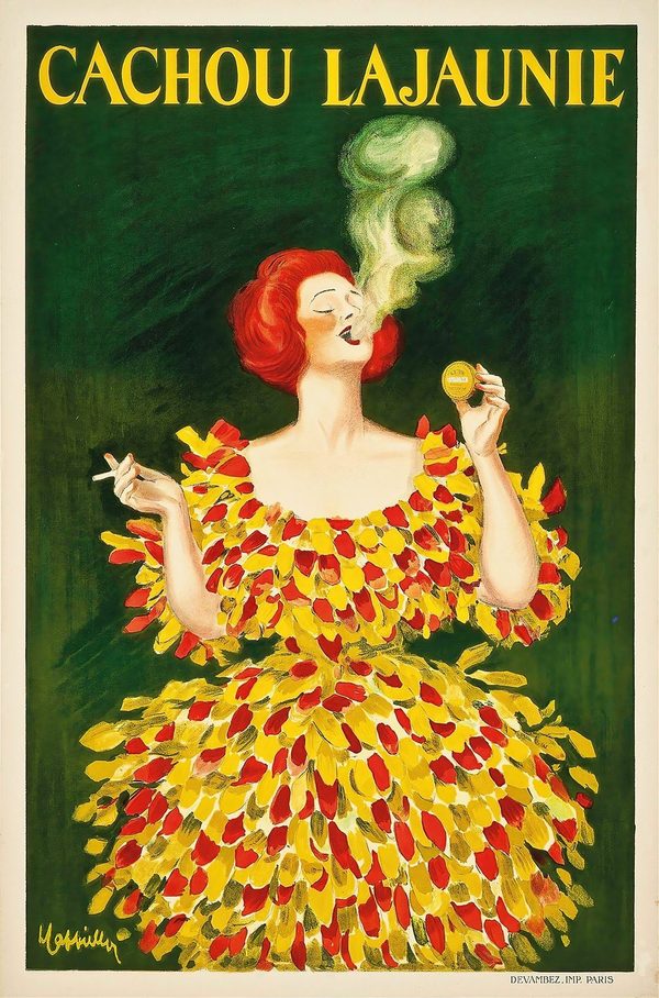 Cachou Lajaunie (1920) — vintage Belle Époque poster by Cachou Lajaunie, Toulouse, fine art giclée print