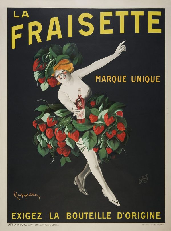 La Fraisette (c. 1900) — vintage Belle Époque poster by Imp. P. Vercasson, Paris, fine art giclée print